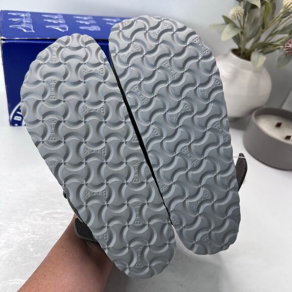 Birkenstock Tokio II Suede Clog Stone Coin Narrow Fit 1028309 Women 5/Men 3 NWB - Picture 8 of 10